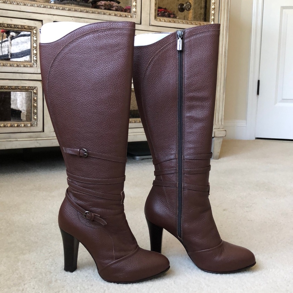 Bruno Magli Leather Boots